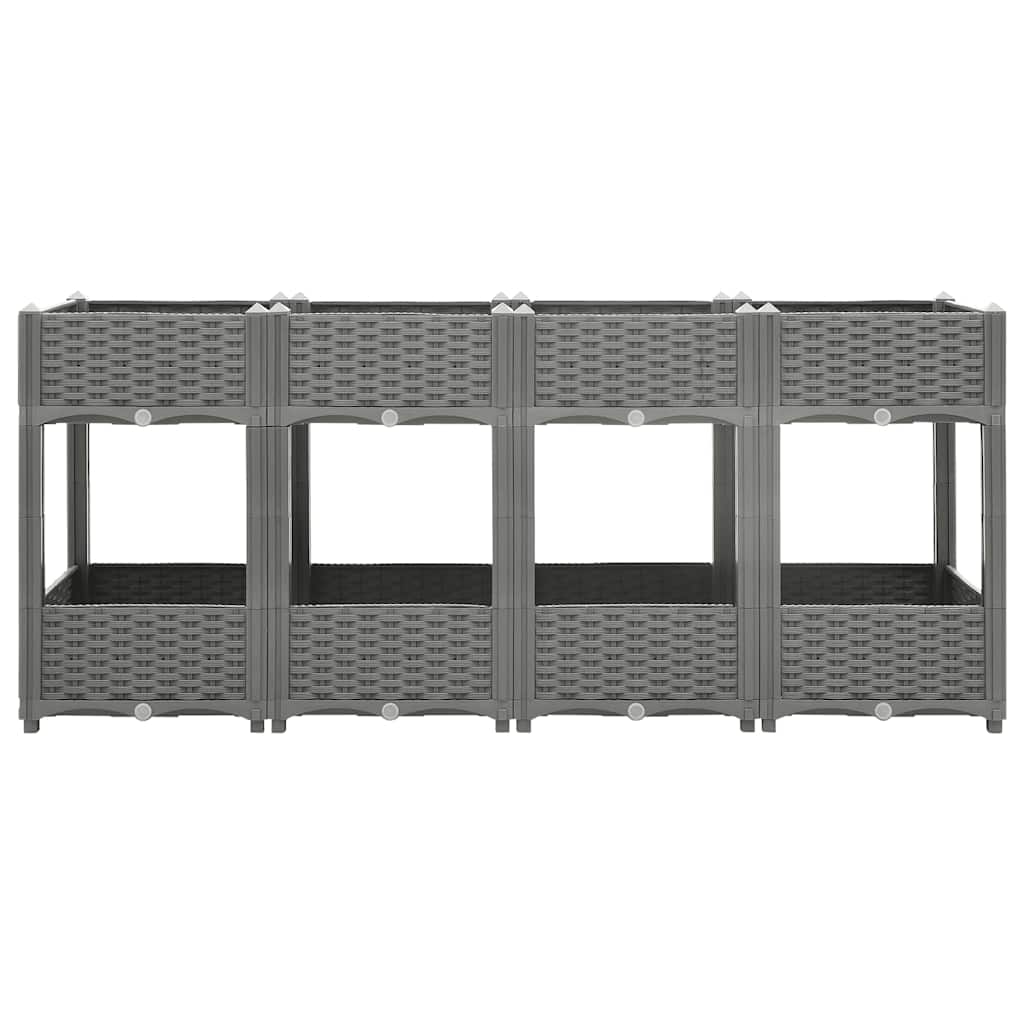 højbed 160x40x71 cm polypropylen