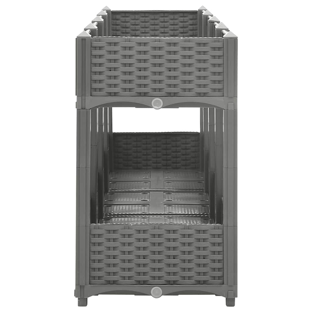 højbed 160x40x71 cm polypropylen