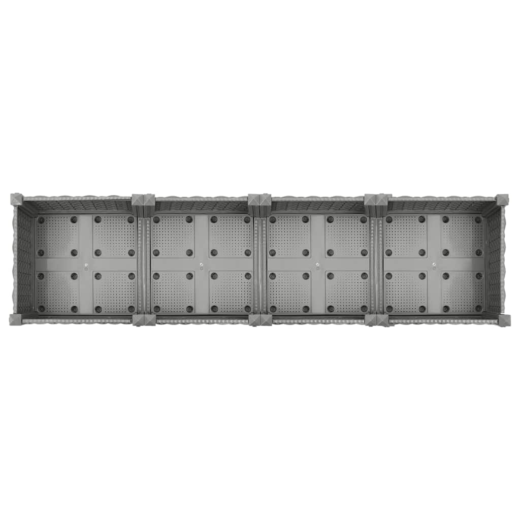 højbed 160x40x71 cm polypropylen