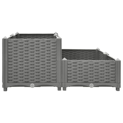 højbed 80x80x38 cm polypropylen