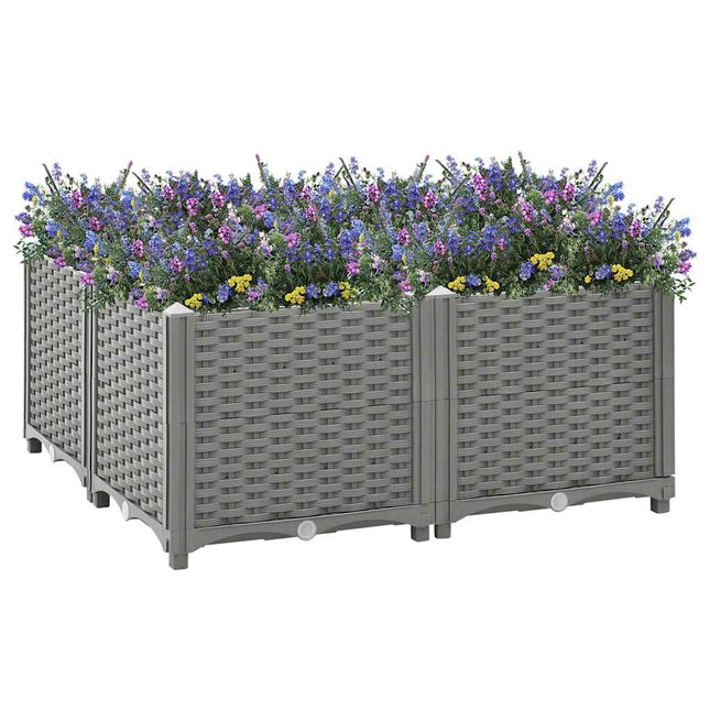 højbed 80x80x38 cm polypropylen