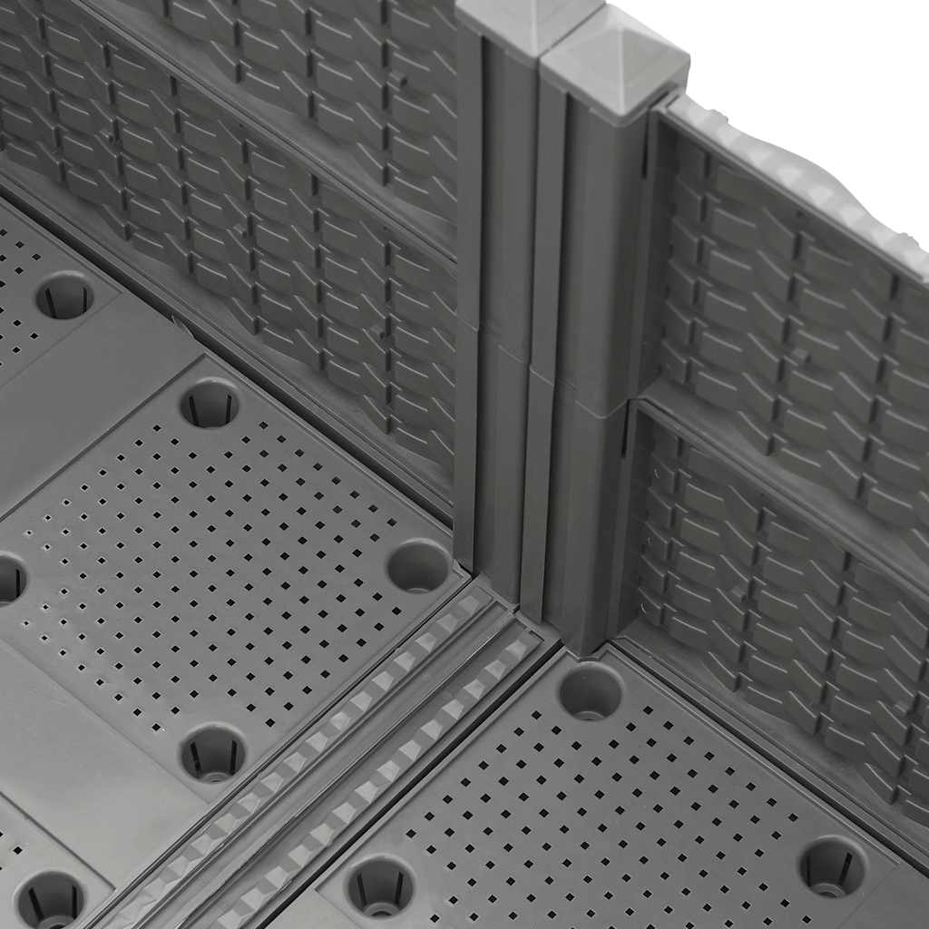 højbed 80x80x38 cm polypropylen