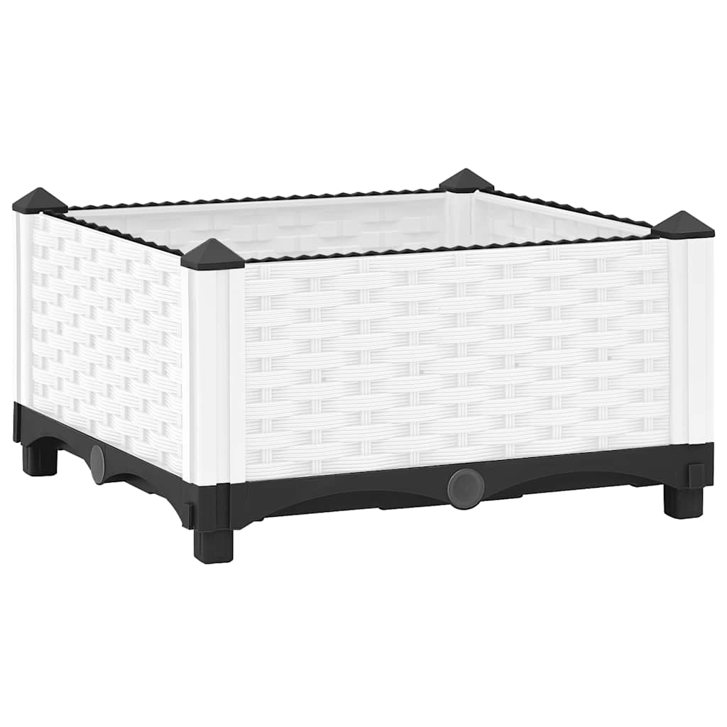 Højbed 40x40x23 Cm Polypropylen - Vidaxl