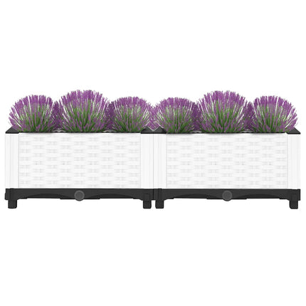 højbed 80x40x23 cm polypropylen
