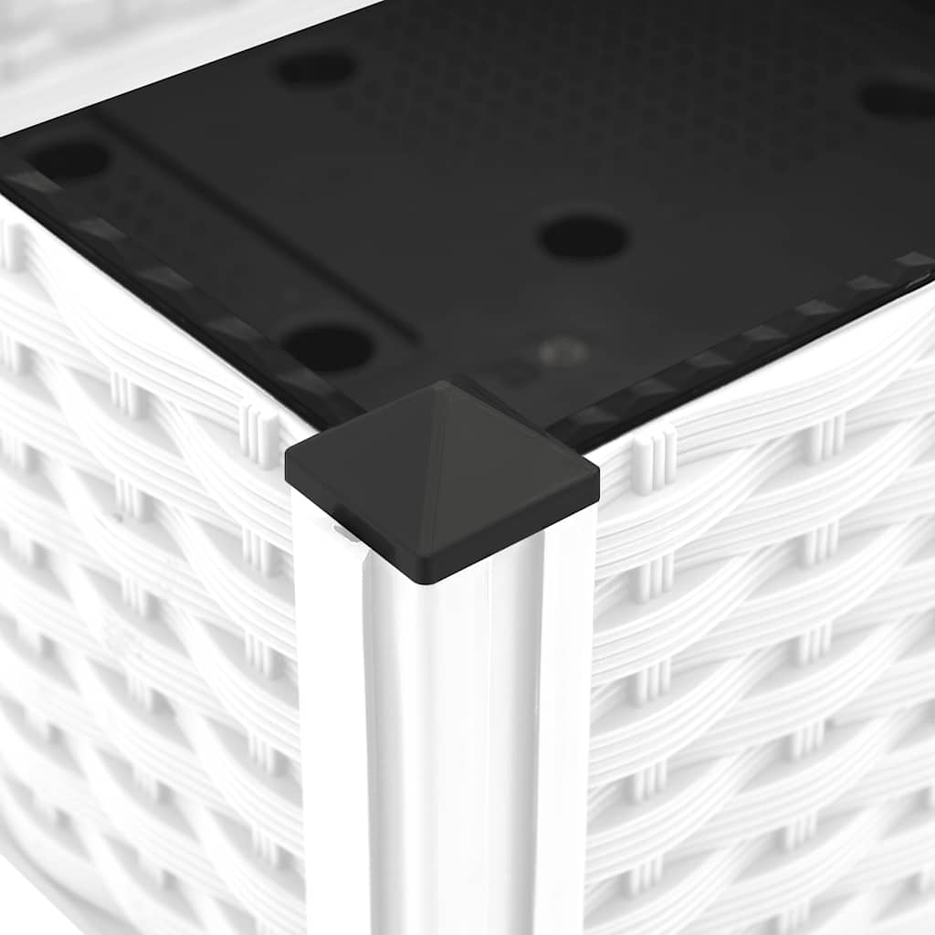 højbed 80x40x23 cm polypropylen