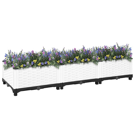 højbed 120x40x23 cm polypropylen