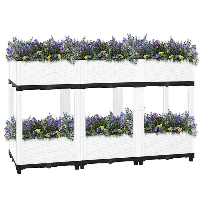 højbed 120x40x71 cm polypropylen
