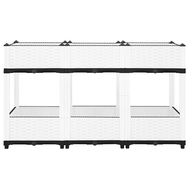 højbed 120x40x71 cm polypropylen