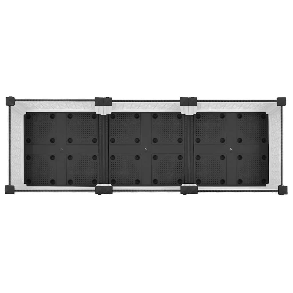 højbed 120x40x71 cm polypropylen