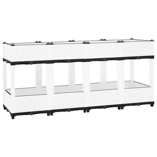 højbed 160x40x71 cm polypropylen