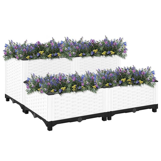 højbed 80x80x38 cm polypropylen