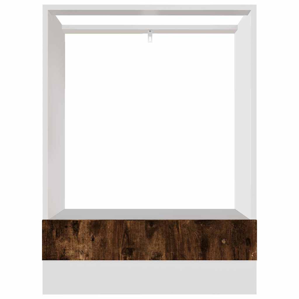 ovnskab "Riga" røget eg 60x46x81,5 cm konstrueret træ