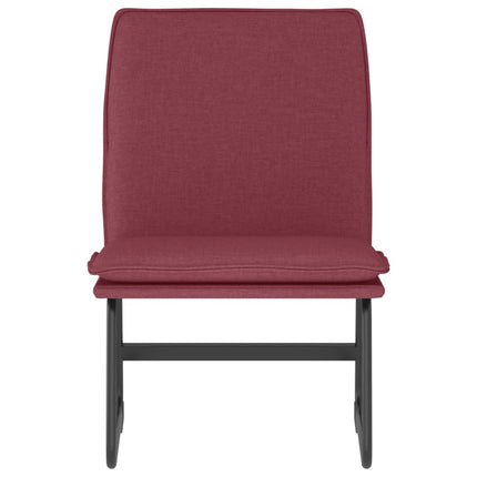 loungestol 52x75x76 cm stof Vinrød