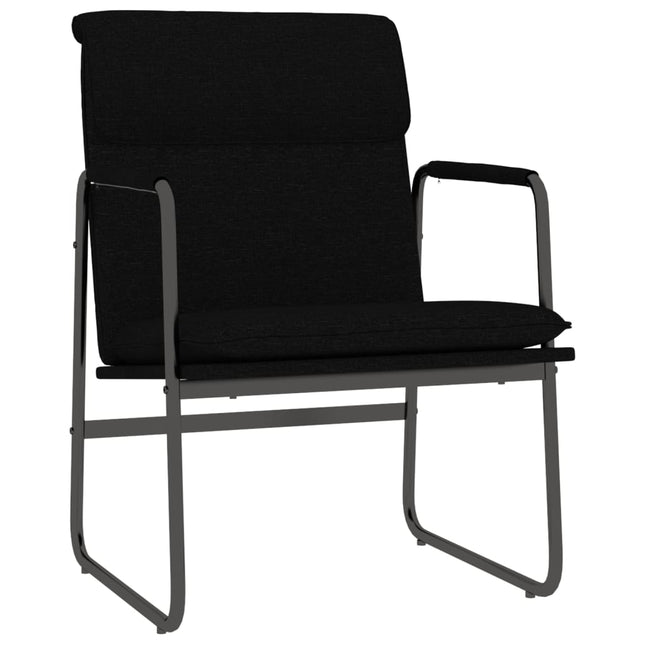 loungestol 55x64x80 cm stof sort