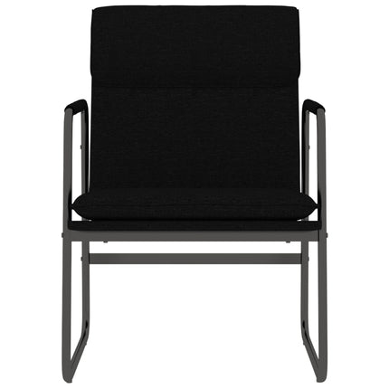 loungestol 55x64x80 cm stof sort
