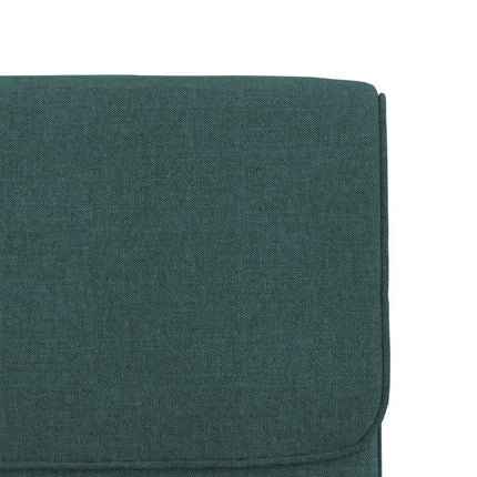 loungestol 55x64x80 cm stof mørkegrøn