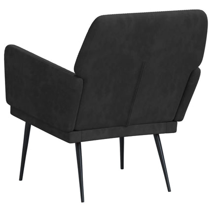 lænestol 62x79x79 cm velour sort