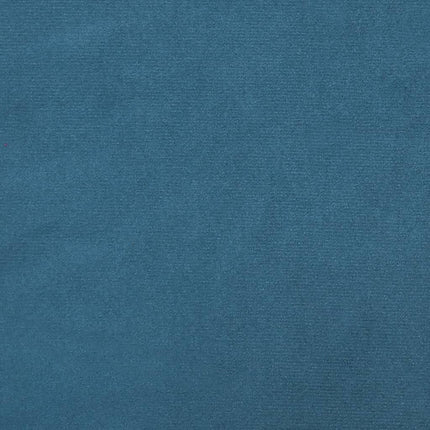 bænk 110x76x80 cm velour blå