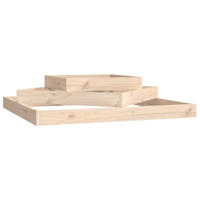 plantekasse 112x112x27 cm massivt fyrretræ