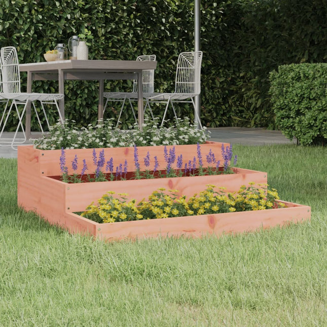 plantekasse 78x78x27 cm massivt douglasgran
