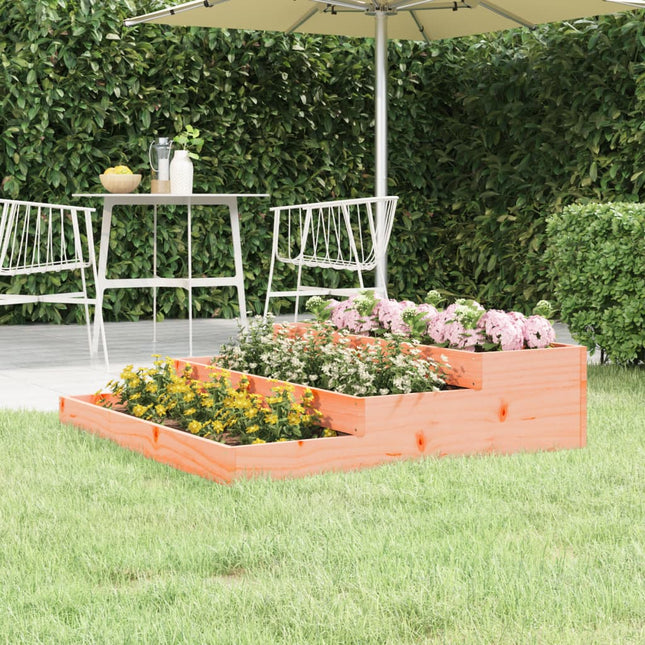 plantekasse 107x107x27 cm massivt douglasgran