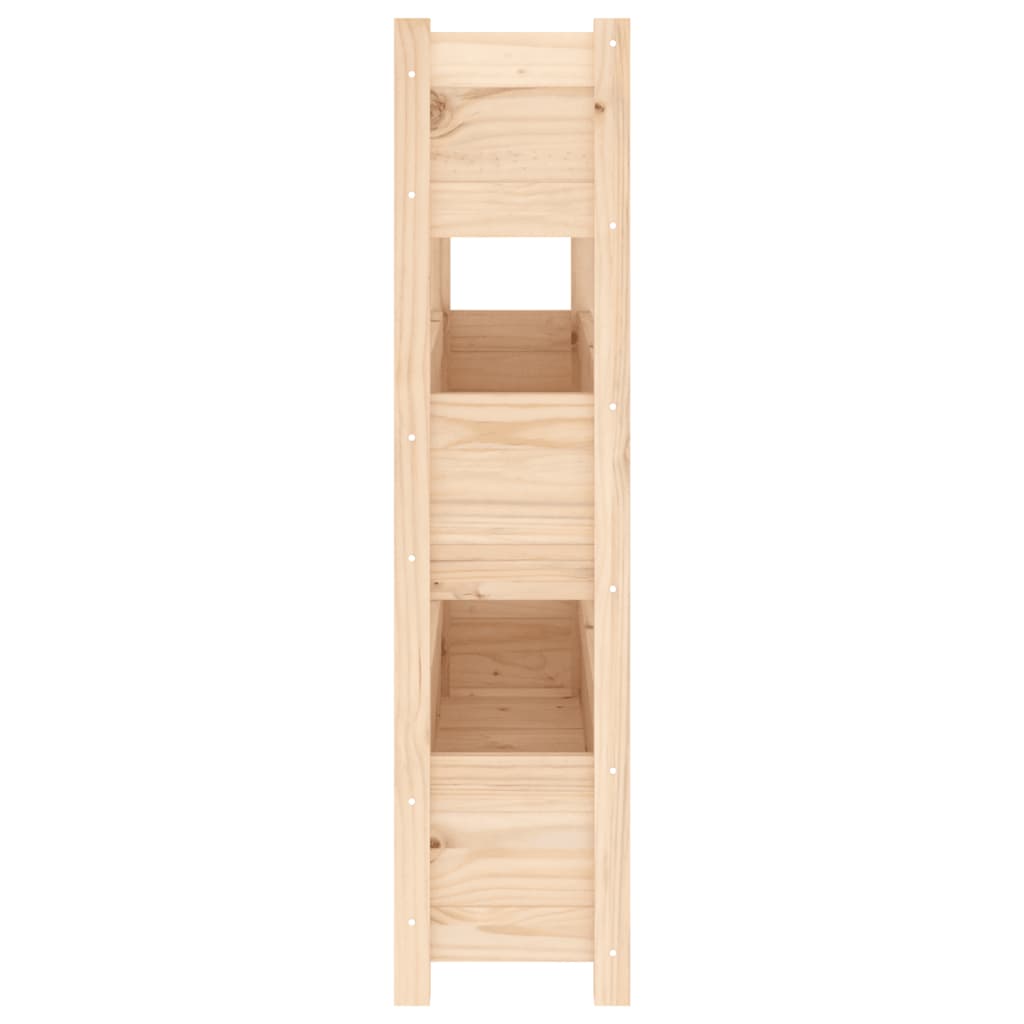 plantekasse 112x25x104,5 cm massivt fyrretræ