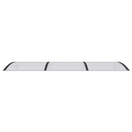 dørbaldakin 300x100 cm polycarbonat sort