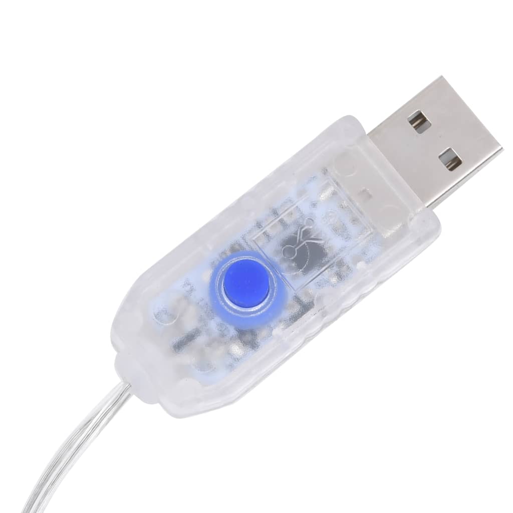 julerensdyr 6 stk. 240 LED'er akryl varmt hvidt lys