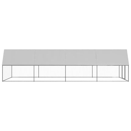 hønsegård 3x8x2 m galvaniseret stål