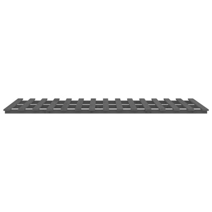 sengeramme 90x200 cm massivt fyrretræ grå