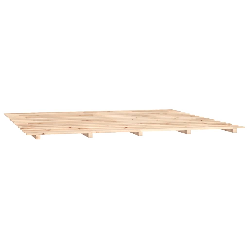 sengeramme 180x200 cm massivt fyrretræ