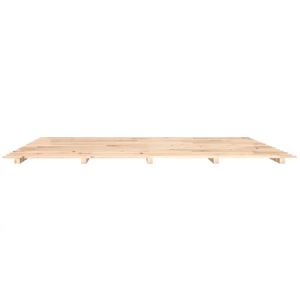 sengeramme 180x200 cm massivt fyrretræ