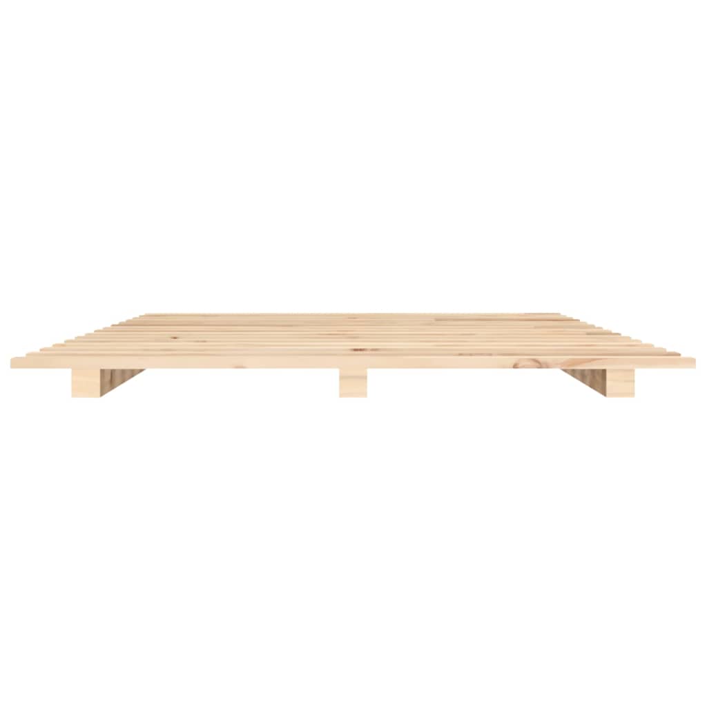 sengeramme 120x190 cm massivt fyrretræ