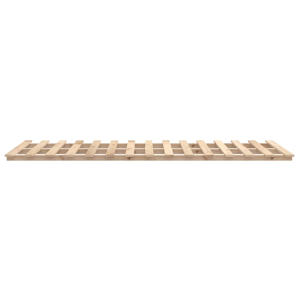 sengeramme 120x190 cm massivt fyrretræ