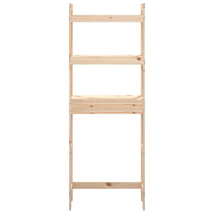 toiletstativ 63x26x171 cm massivt fyrretræ