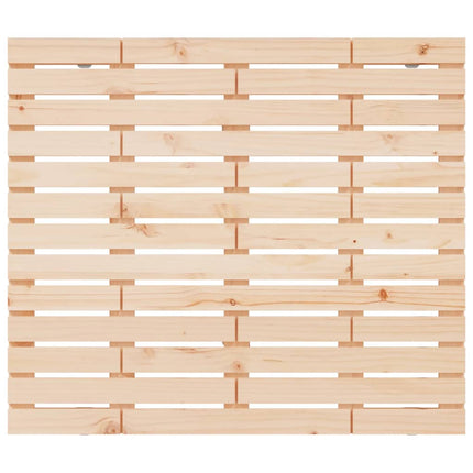 sengegavl 96x3x91,5 cm massivt fyrretræ