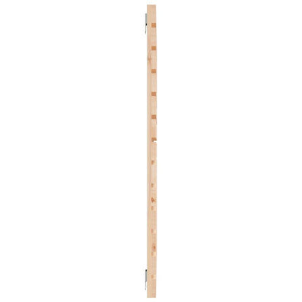 sengegavl 126x3x91,5 cm massivt fyrretræ