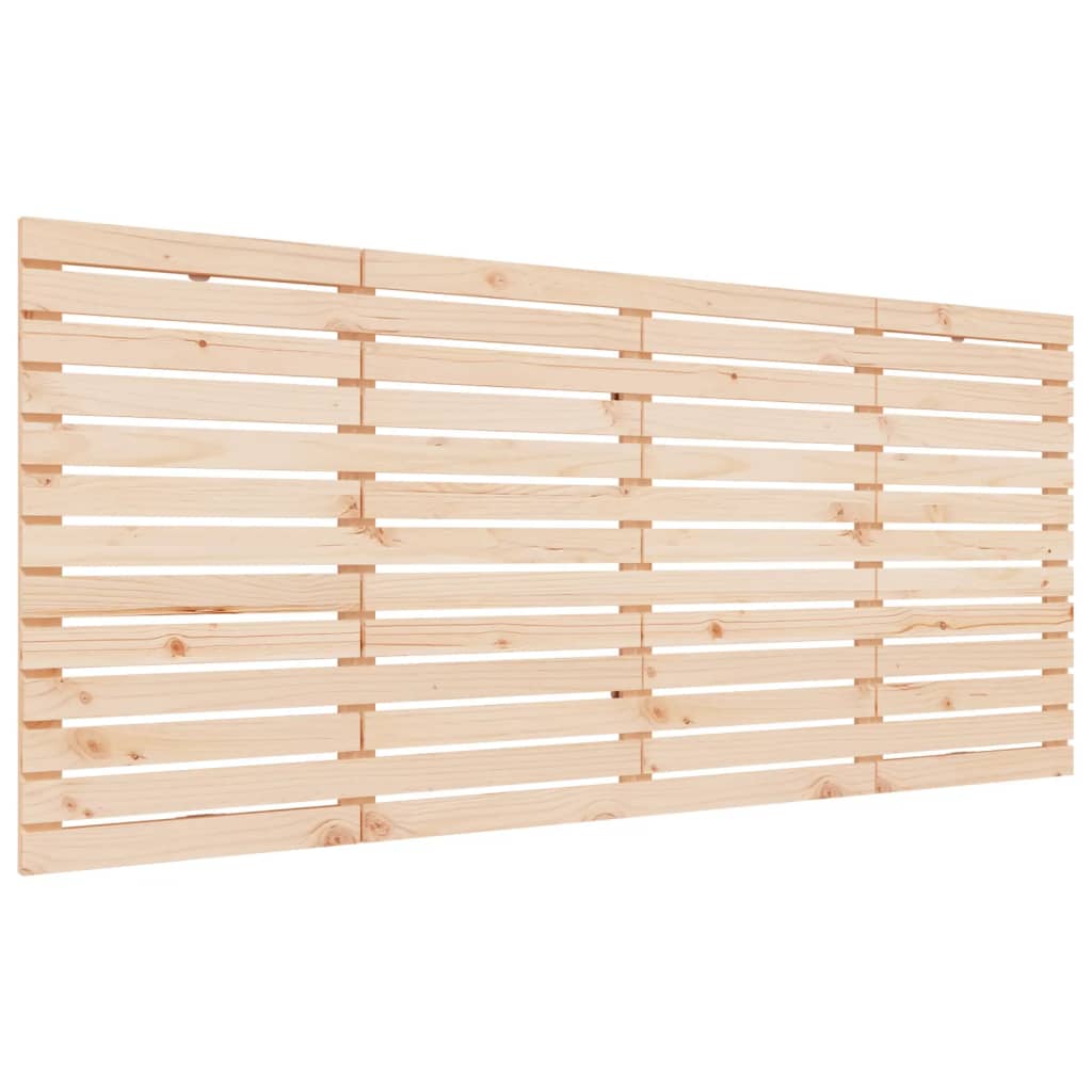 sengegavl 166x3x91,5 cm massivt fyrretræ