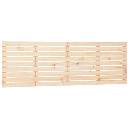 sengegavl 206x3x63 cm massivt fyrretræ