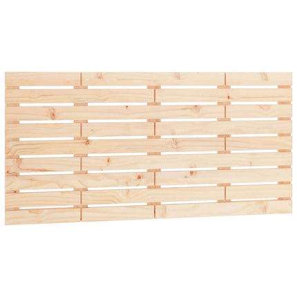 sengegavl 126x3x63 cm massivt fyrretræ