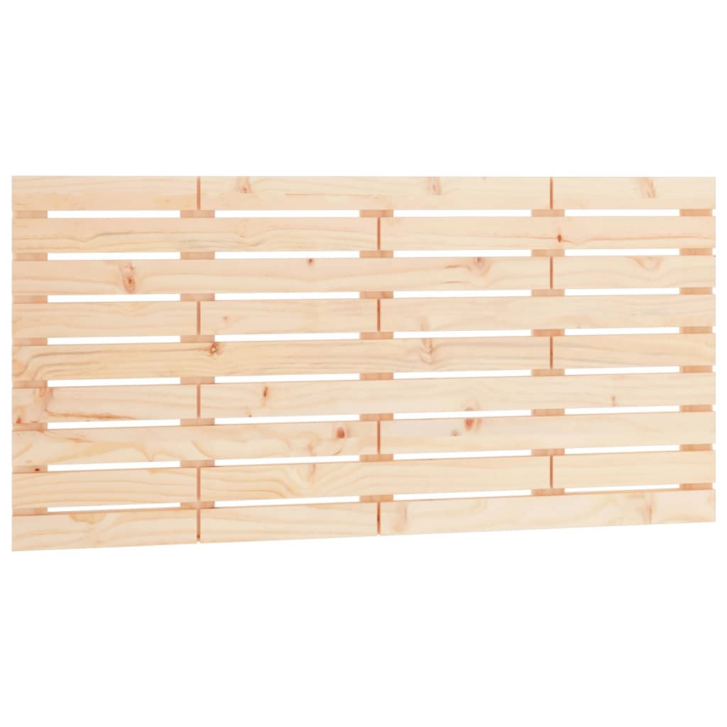 sengegavl 146x3x63 cm massivt fyrretræ