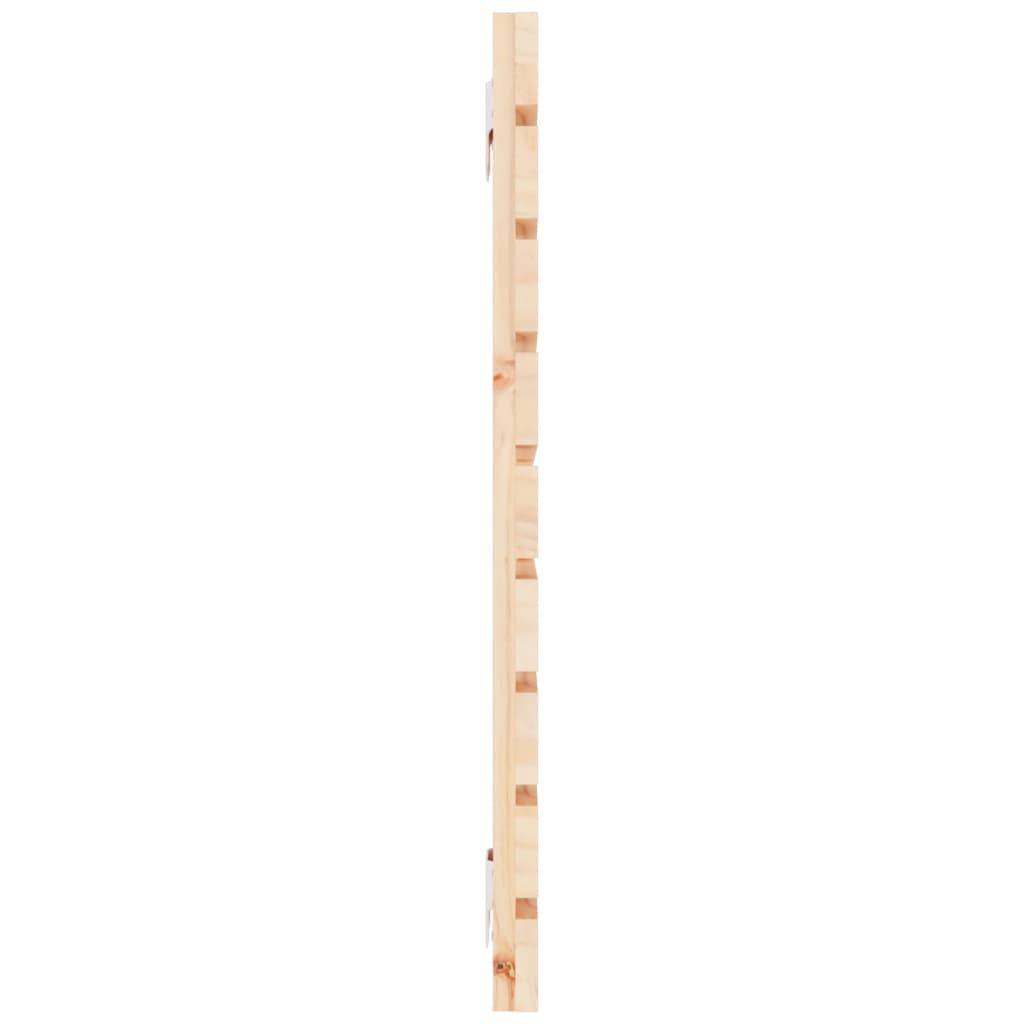 sengegavl 146x3x63 cm massivt fyrretræ