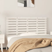 sengegavl 146x3x63 cm massivt fyrretræ hvid
