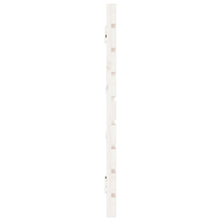 sengegavl 166x3x63 cm massivt fyrretræ hvid