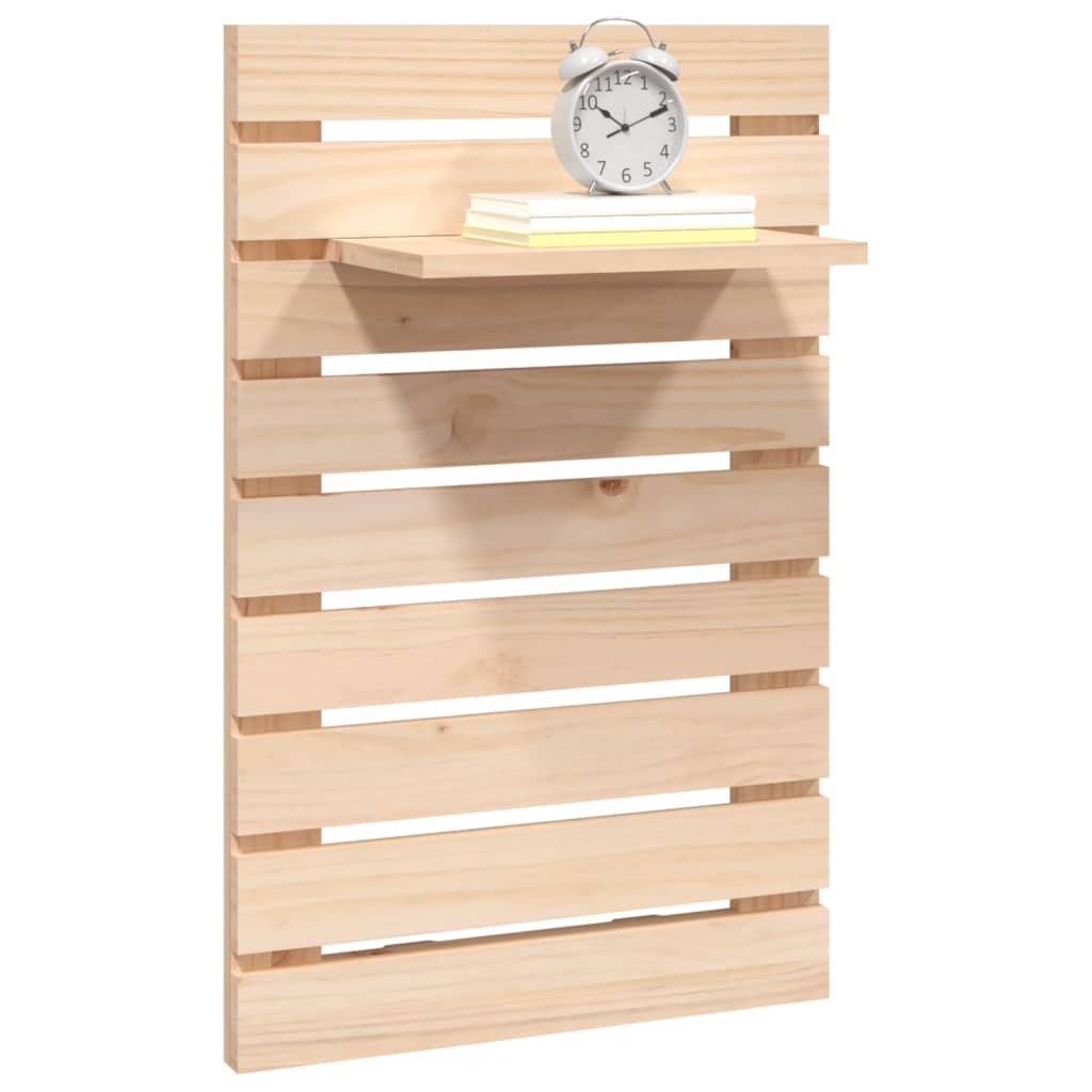 væghængte sengehylder 2 stk. massivt fyrretræ