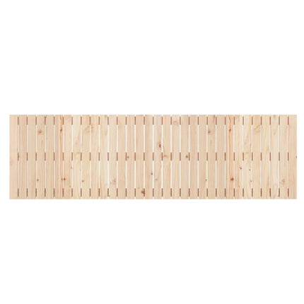 sengegavl 204x3x60 cm massivt fyrretræ