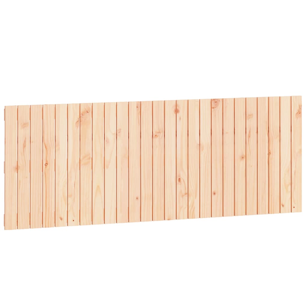 sengegavl 159,5x3x60 cm massivt fyrretræ