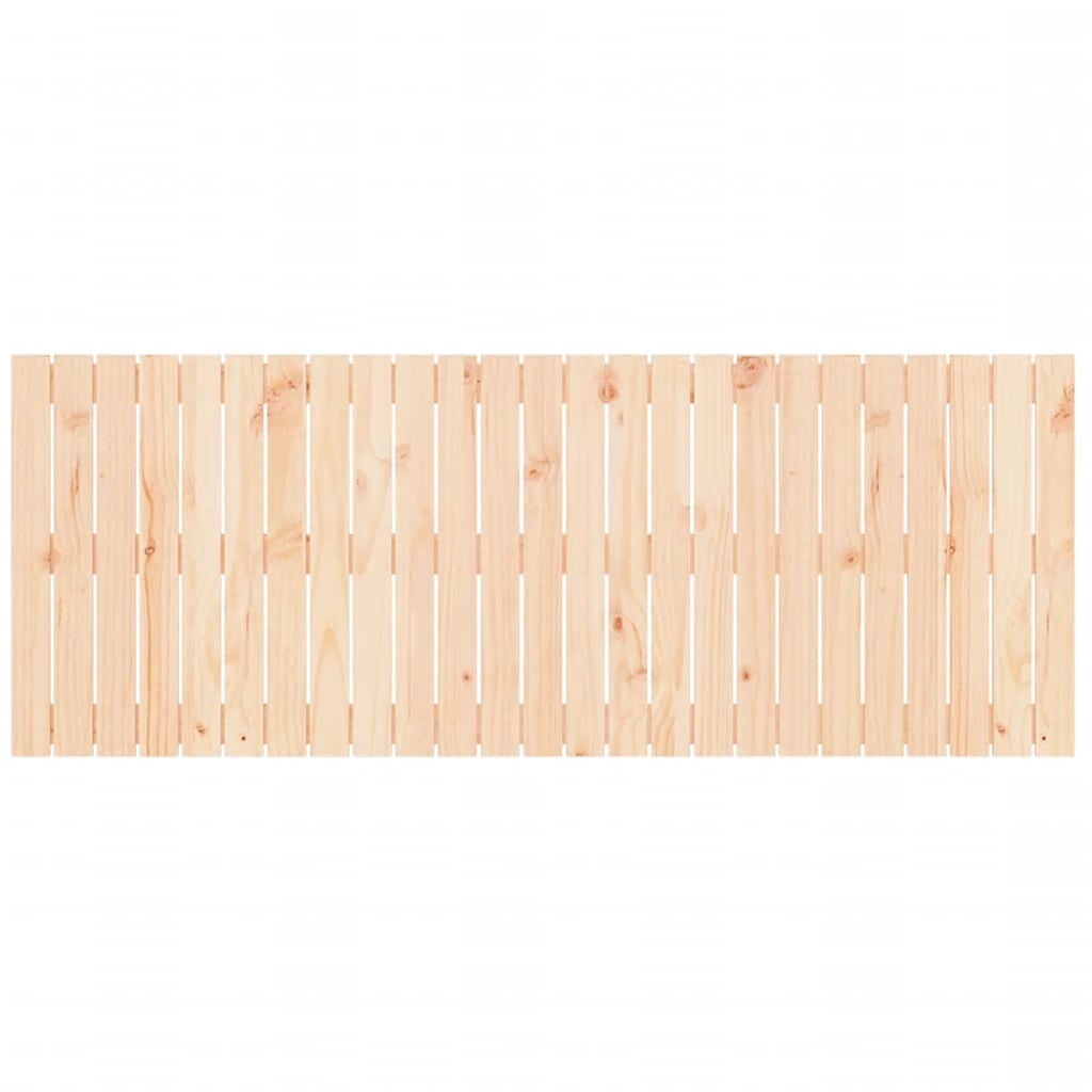 sengegavl 159,5x3x60 cm massivt fyrretræ