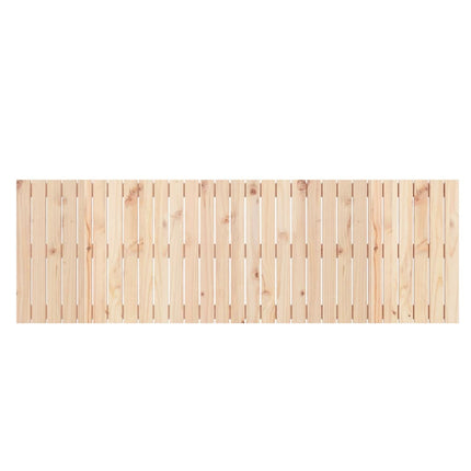 sengegavl 185x3x60 cm massivt fyrretræ