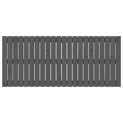 sengegavl 140x3x60 cm massivt fyrretræ